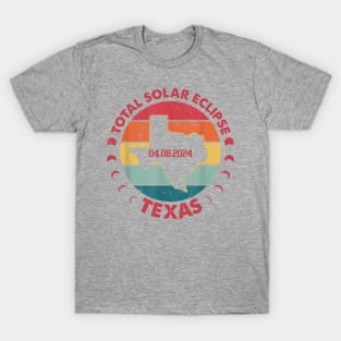 Texas Solar Eclipse 2024 T-Shirt